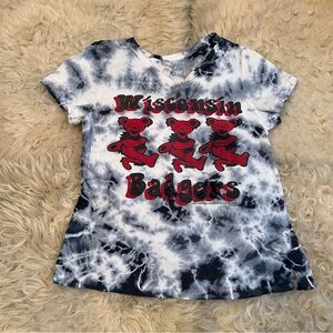 Retro Brand Wisconsin Badgers Tee